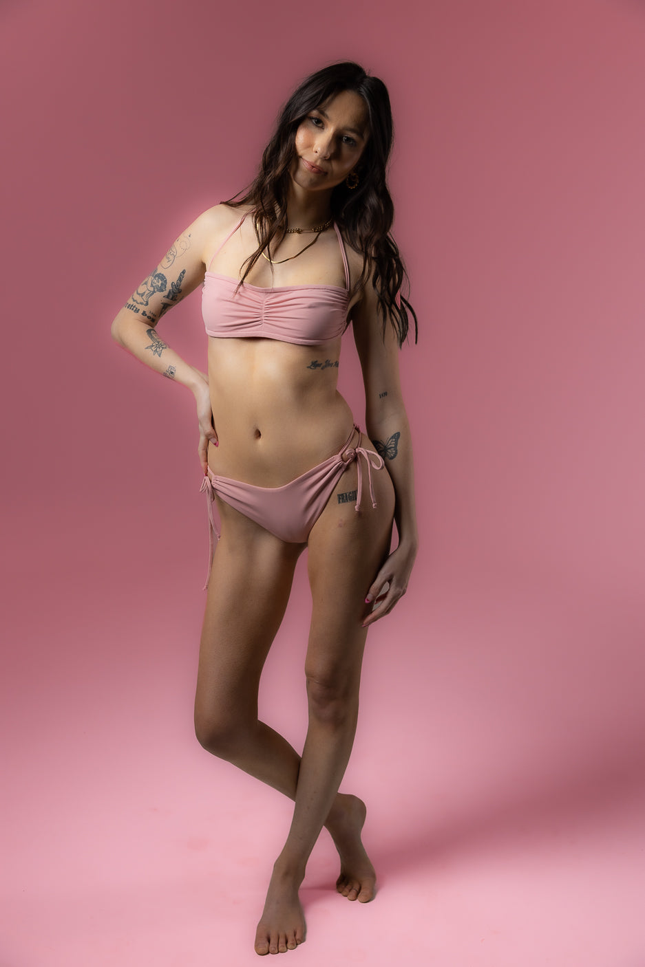 Sugar Baby Luxe Ruched Cheeky Bottoms