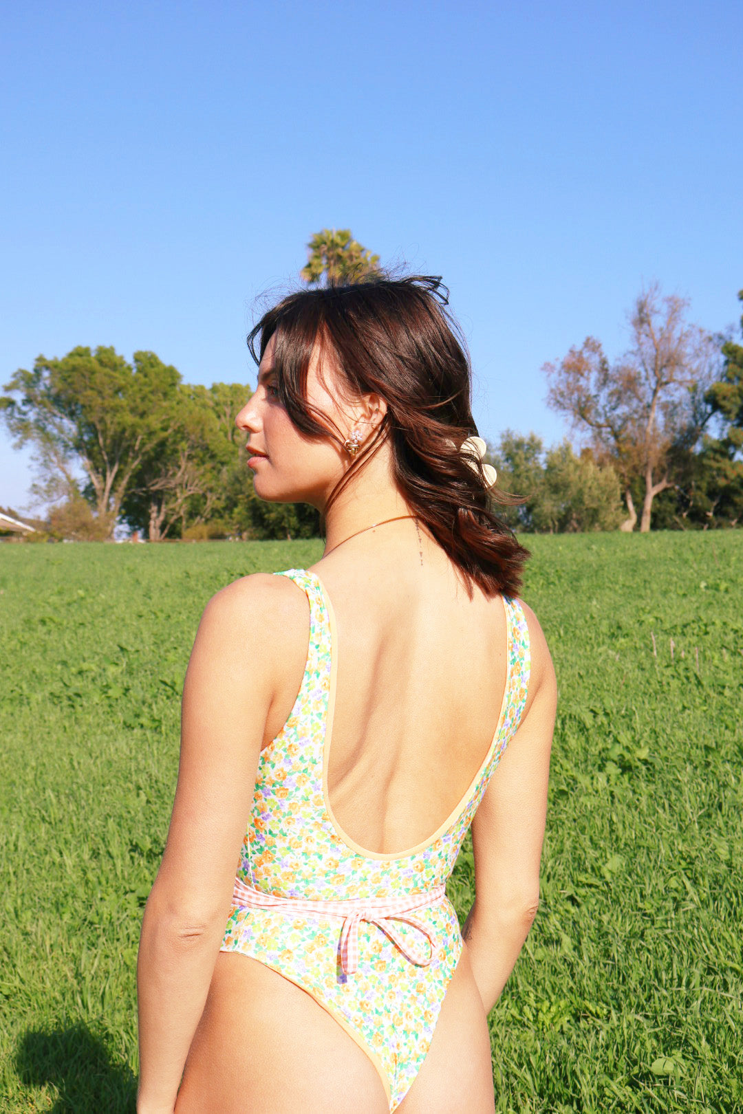 Coastal Blossom Poppy One Piece